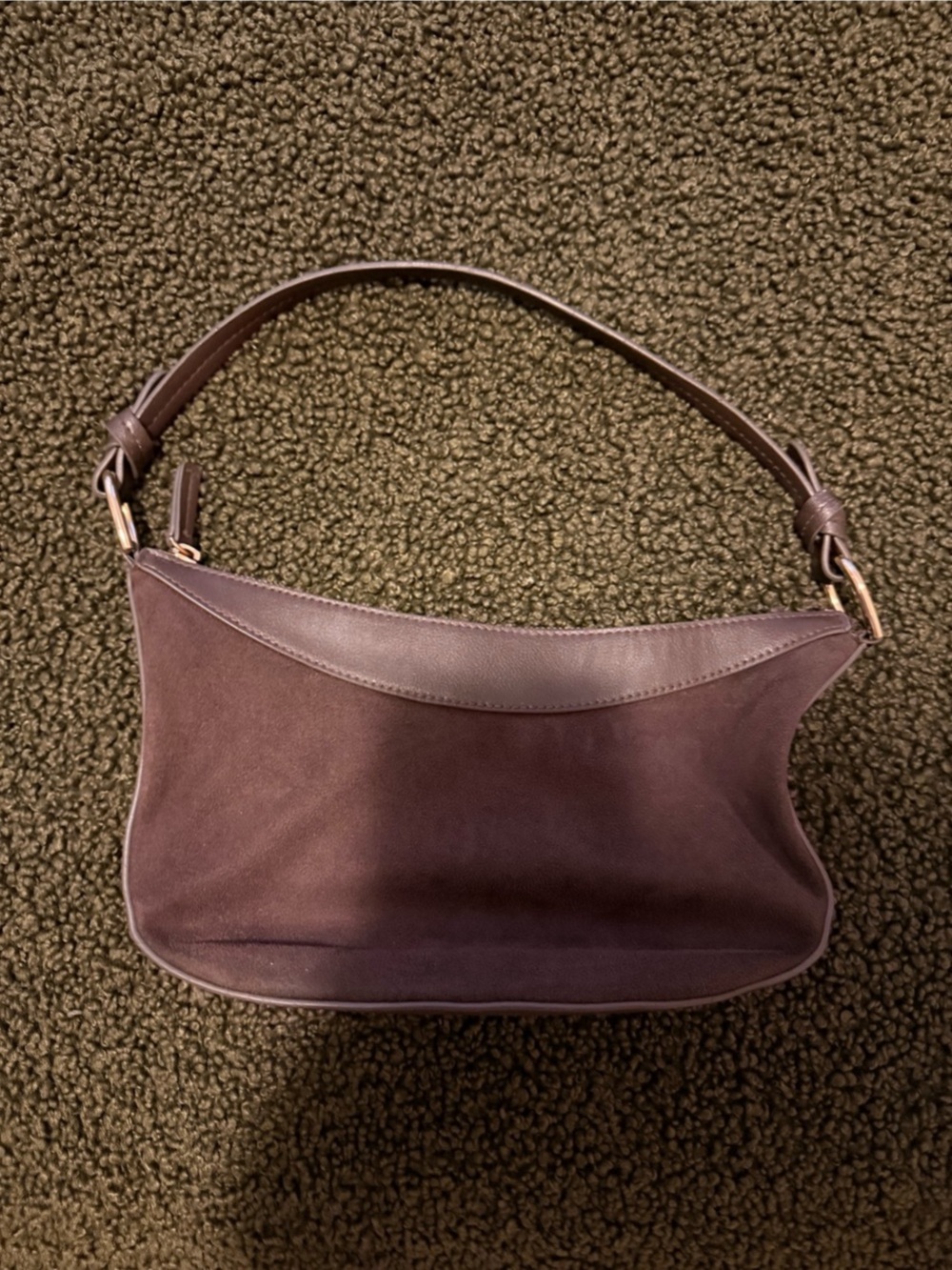 H&M Suede Shoulder Purse